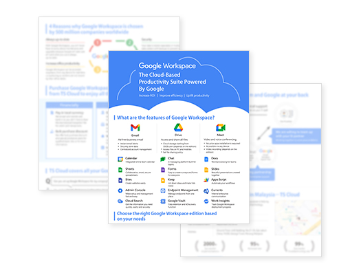 Get Google Workspace Brochure for Free